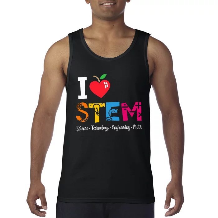 Think Outside The Box Tee STEAM Back to School STEM Teacher Tank Top