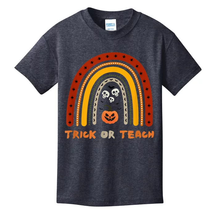 Trick or Teach Funny Teacher Halloween Costume Shirt Kids T-Shirt