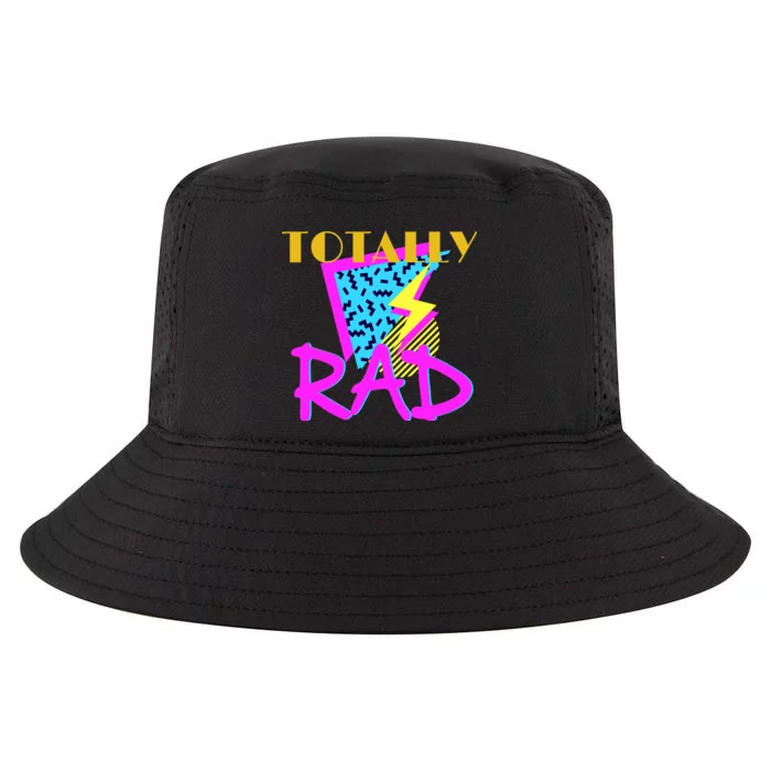 Totally Rad Retro 90's Cool Comfort Performance Bucket Hat