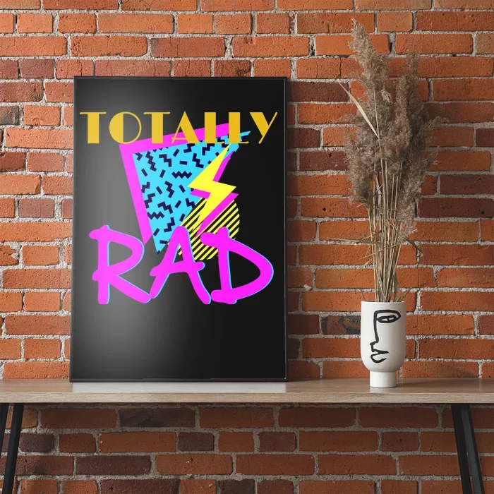 Totally Rad Retro 90's Poster