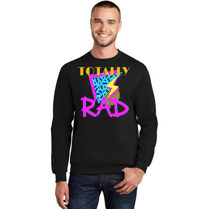 Totally Rad Retro 90's Tall Sweatshirt