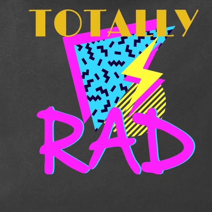 Totally Rad Retro 90's Zip Tote Bag