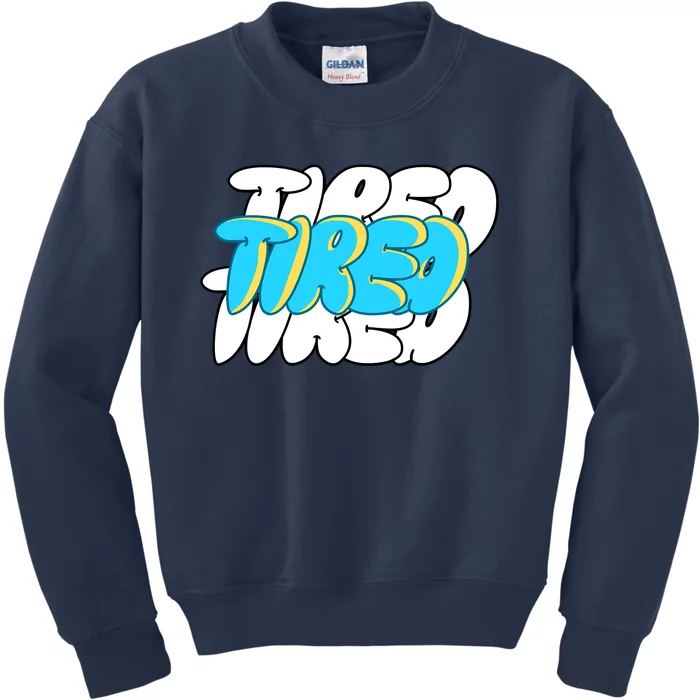 TIRED Oversized Urban Kids Sweatshirt