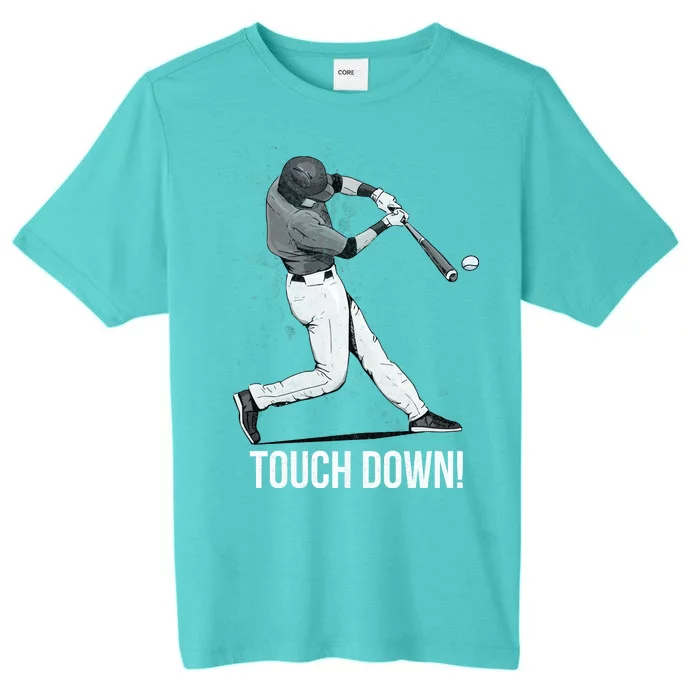 Touch Down Baseball Home Run ChromaSoft Performance T-Shirt