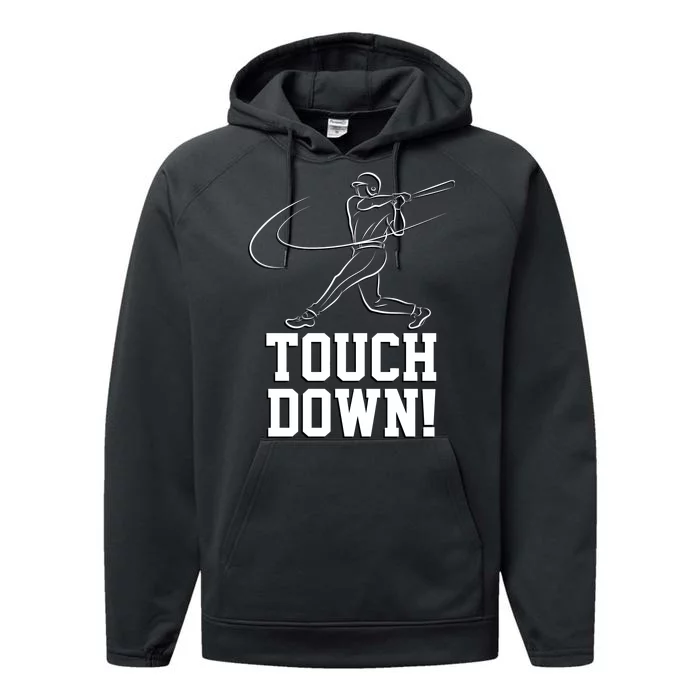 Touchdown Baseball Home-run Performance Fleece Hoodie