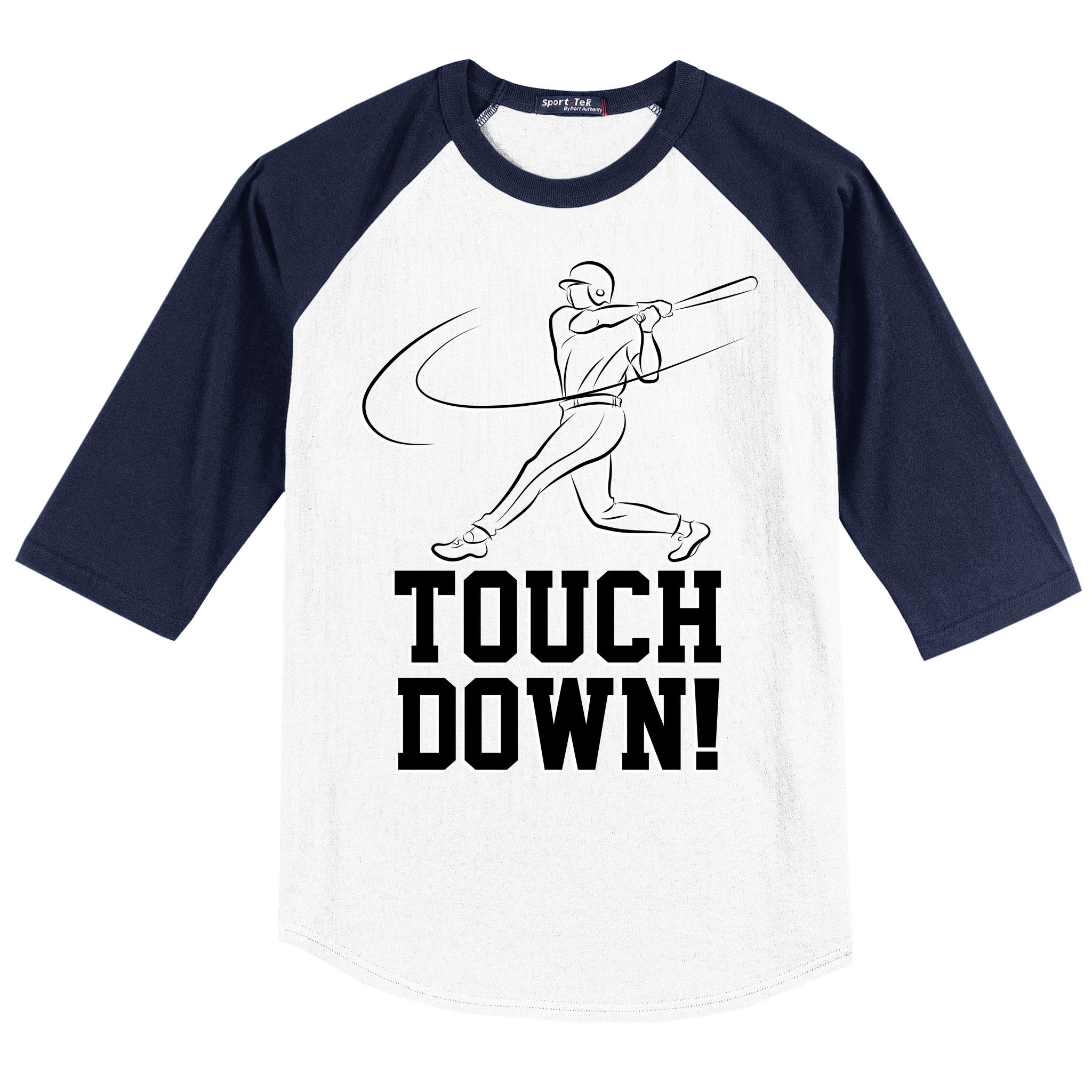 Touchdown Funny T Shirt Funny Baseball T-shirt Funny Ironic 