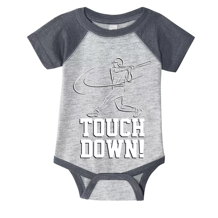 Touchdown Baseball Home-run Infant Baby Jersey Bodysuit