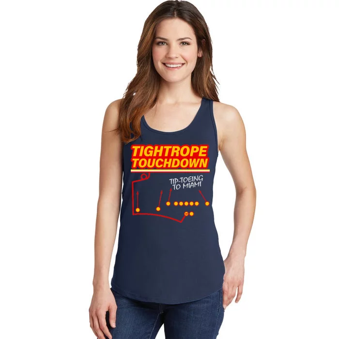 Touchdown Tightrope Ladies Essential Tank