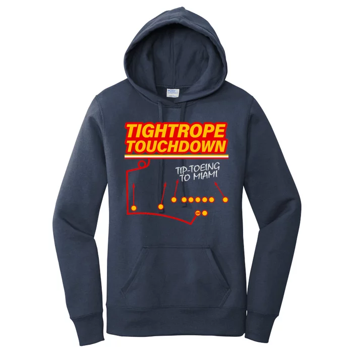 Touchdown Tightrope Women's Pullover Hoodie