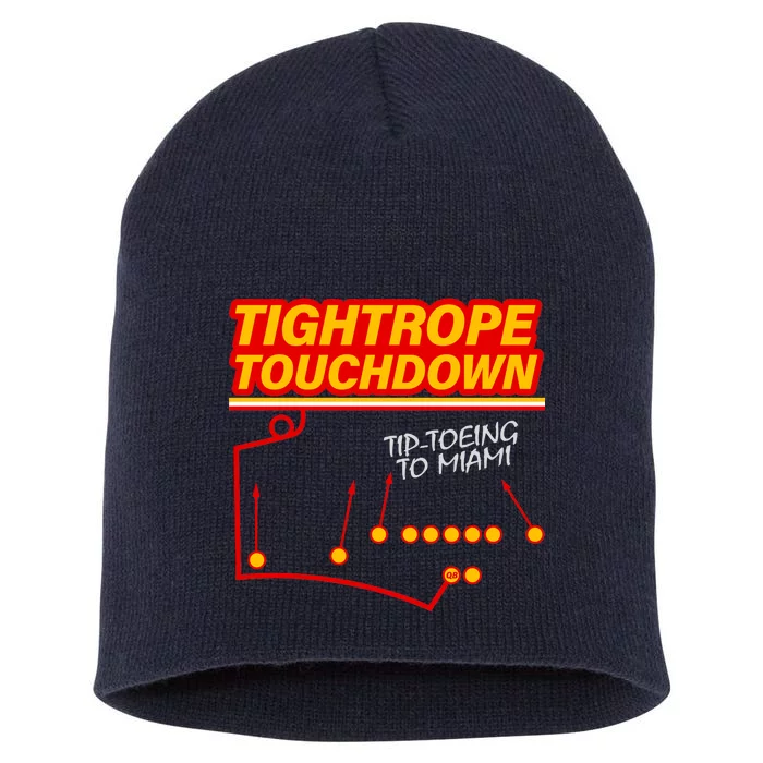 Touchdown Tightrope Short Acrylic Beanie