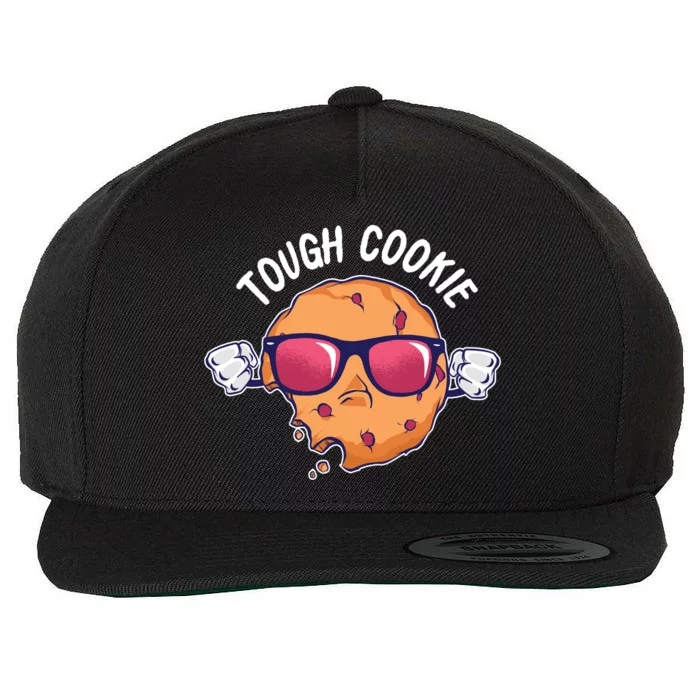 Tough Cookie Wool Snapback Cap