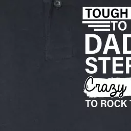 Tough Enough To Be A Dad & Stepdad Softstyle Adult Sport Polo