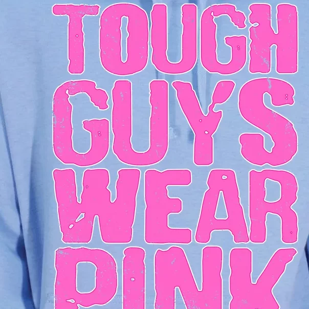 Tough Guys Wear Pink Breast Cancer Awareness Unisex Surf Hoodie