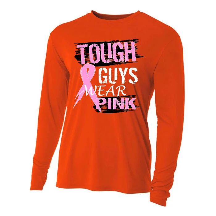 Tough Guys Wear Pink Cancer Cooling Performance Long Sleeve Crew