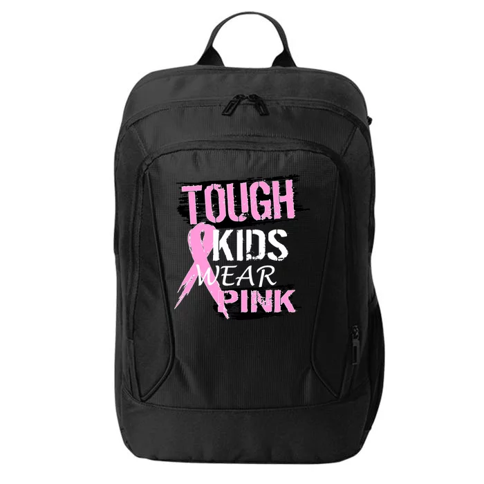 Tough Kids Wear Pink Cancer City Backpack