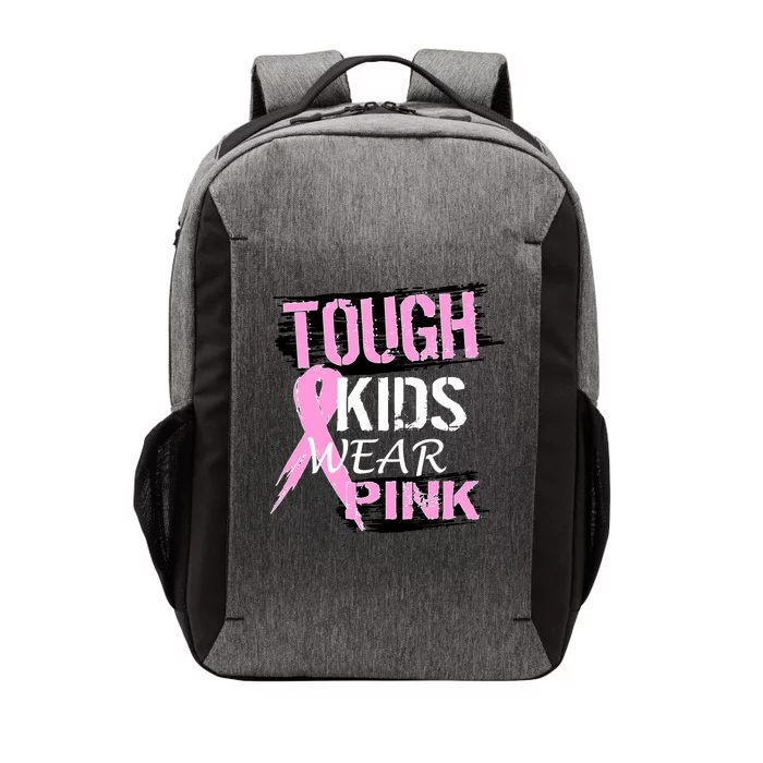 Tough Kids Wear Pink Cancer Vector Backpack