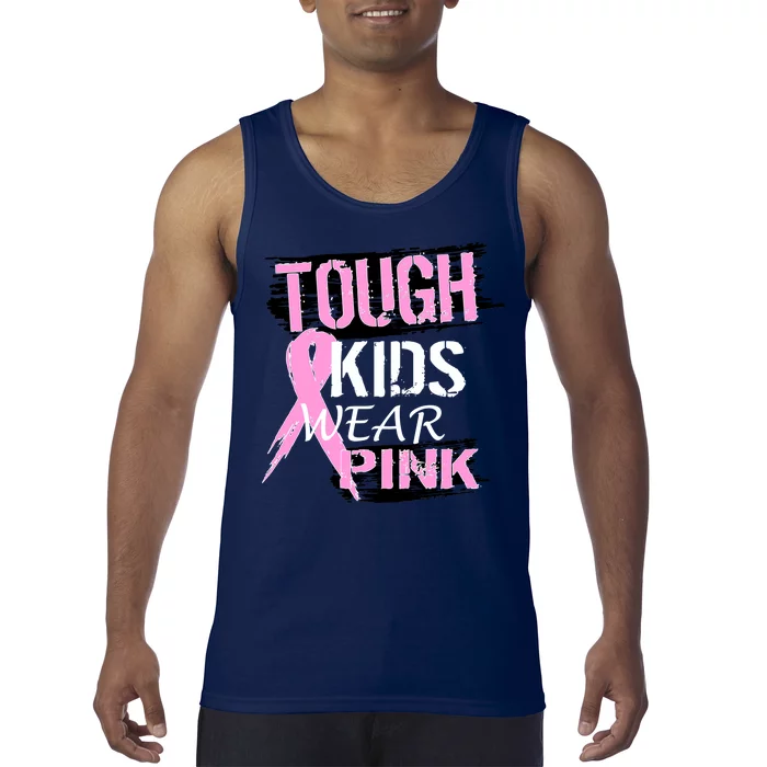 Tough Kids Wear Pink Cancer Tank Top