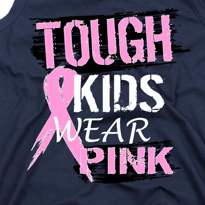 Tough Kids Wear Pink Cancer Tank Top