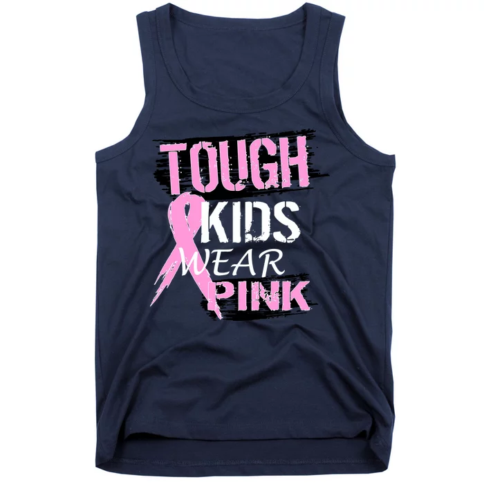 Tough Kids Wear Pink Cancer Tank Top