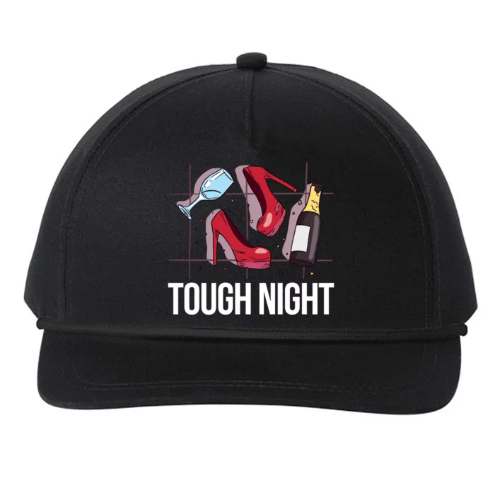 Tough Night Party Snapback Five-Panel Rope Hat