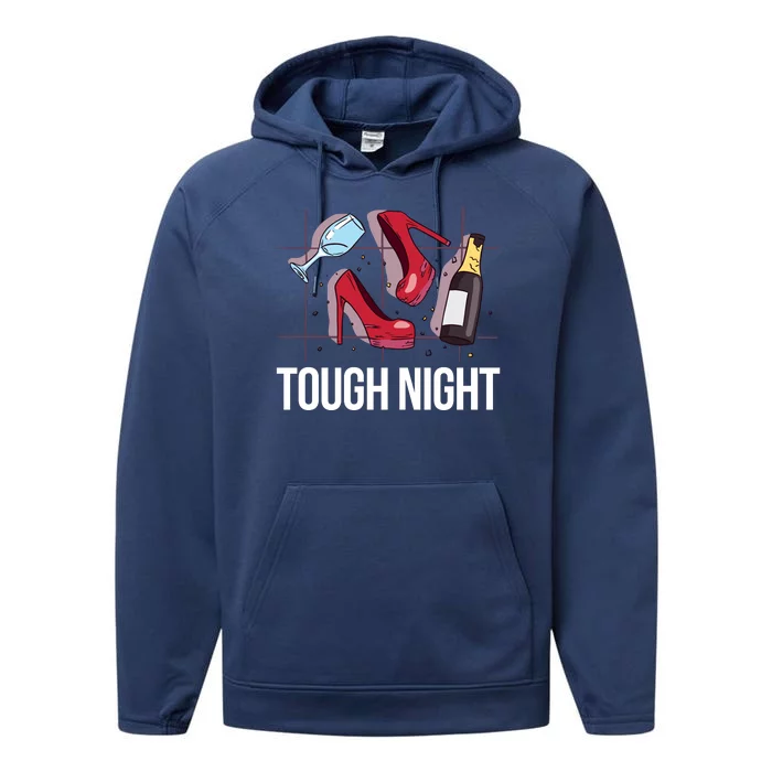 Tough Night Party Performance Fleece Hoodie