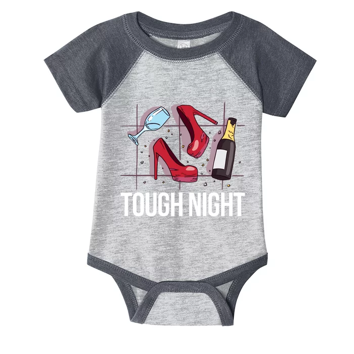 Tough Night Party Infant Baby Jersey Bodysuit