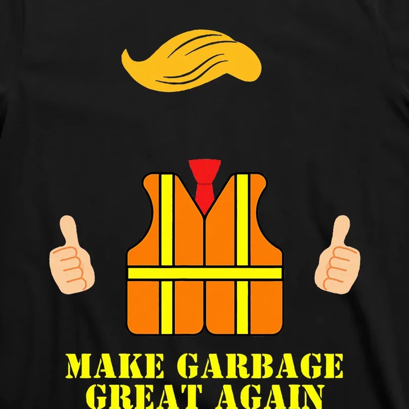 Trump Orange Vest Make Garbage Great Again T-Shirt