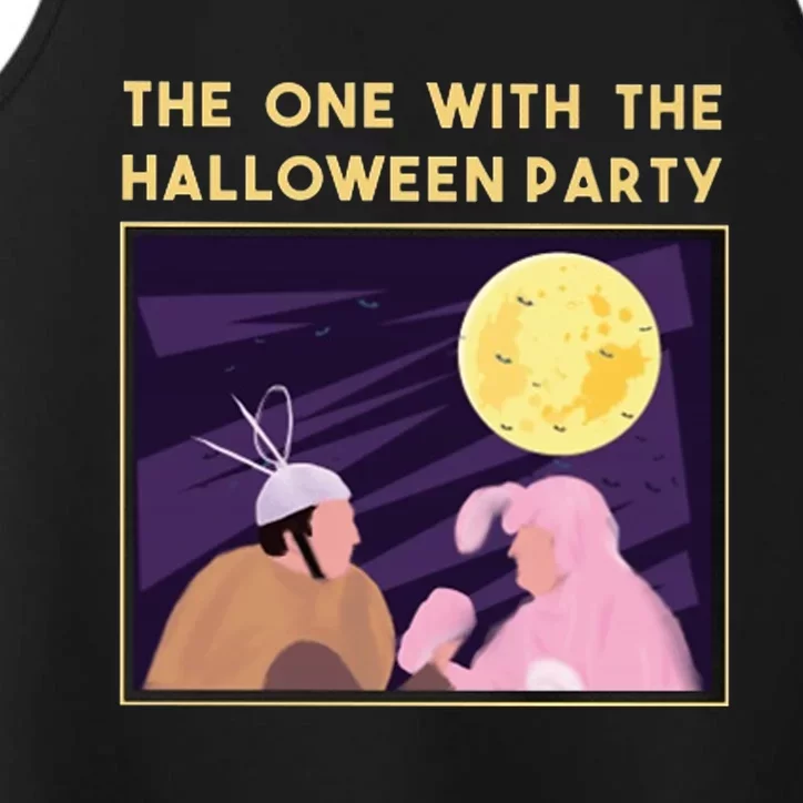 The One With The Halloween Party Bunny Friends Costume Performance Tank