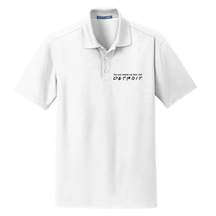 The One Where We Root For Detroit Dry Zone Grid Performance Polo