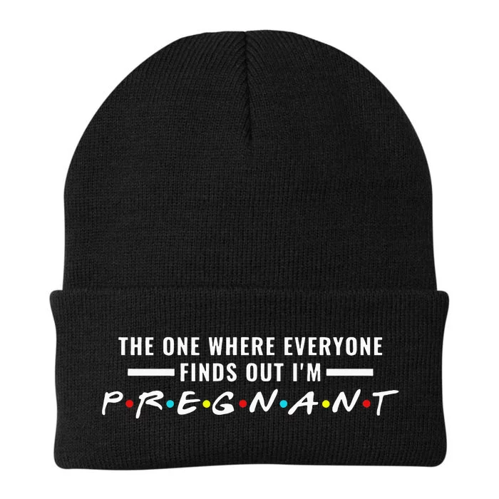 The One Where Everyone Finds Out Im Pregnant New Mom To Be Knit Cap Winter Beanie