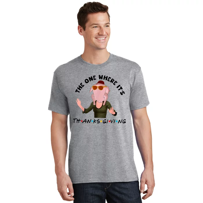 The One Where It's Thanksgiving Friends Monica Turkey Head T-Shirt