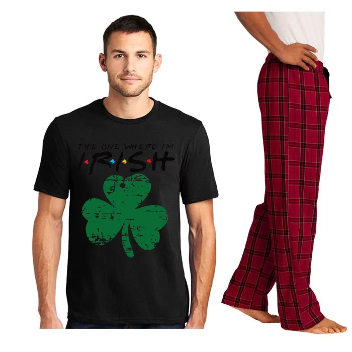 The One Where I'm Irish Funny St Patricks Drinking Pajama Set