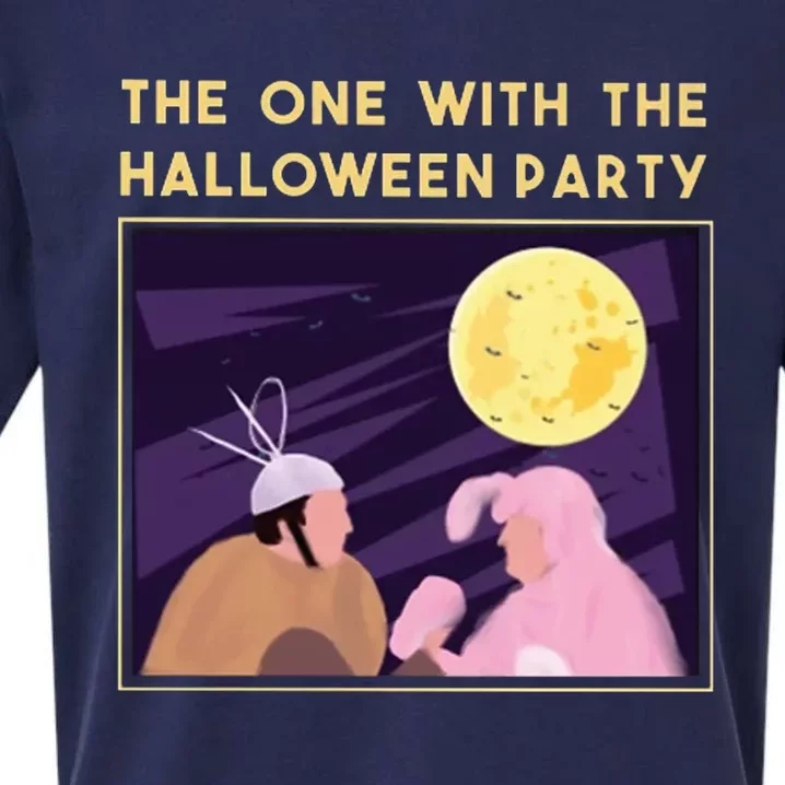 The One With The Halloween Party Bunny Friends Costume Sueded Cloud Jersey T-Shirt