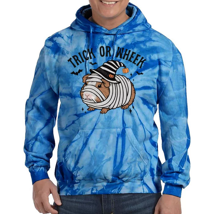 Trick Or Wheek Halloween Guinea Pig Tie Dye Hoodie