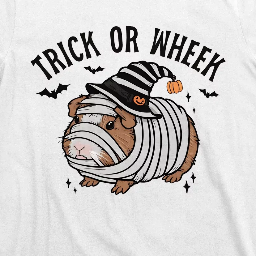 Trick Or Wheek Halloween Guinea Pig T-Shirt