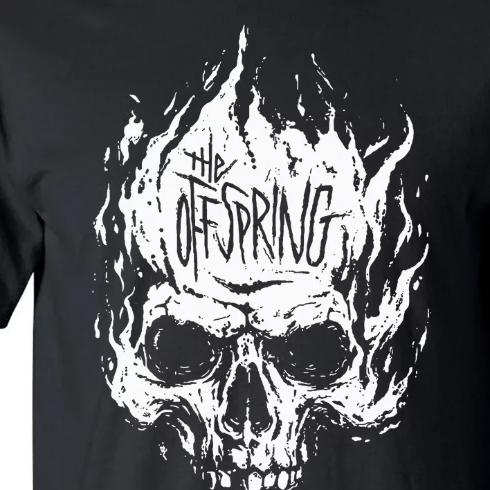 The Offspring White Skull Logo Tall T-Shirt