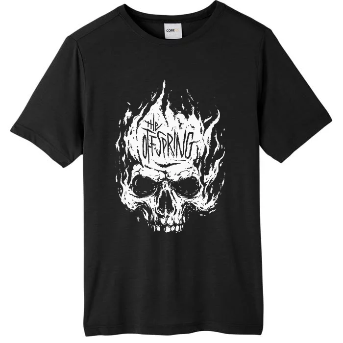 The Offspring White Skull Logo ChromaSoft Performance T-Shirt