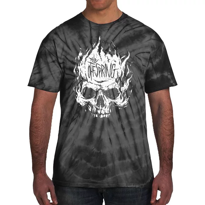 The Offspring White Skull Logo Tie-Dye T-Shirt