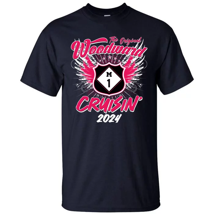 The Original Woodward Ave M1 Cruisin Wings Tall T-Shirt