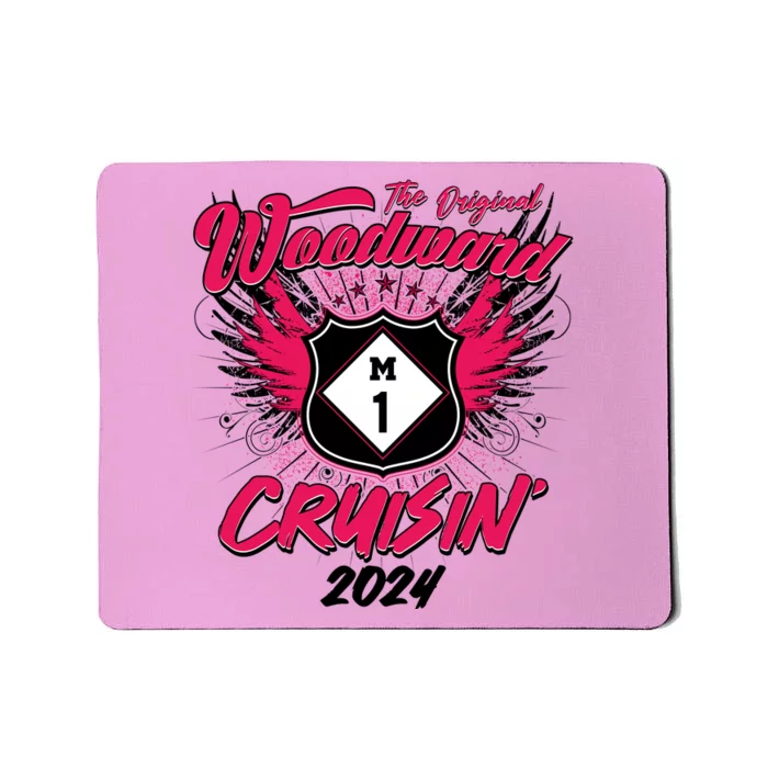 The Original Woodward Ave M1 Cruisin Wings Mousepad