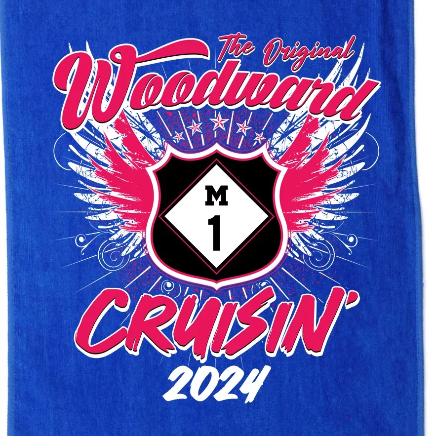 The Original Woodward Ave M1 Cruisin Wings Platinum Collection Golf Towel