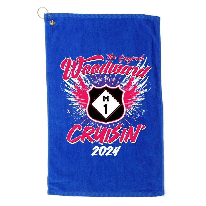 The Original Woodward Ave M1 Cruisin Wings Platinum Collection Golf Towel