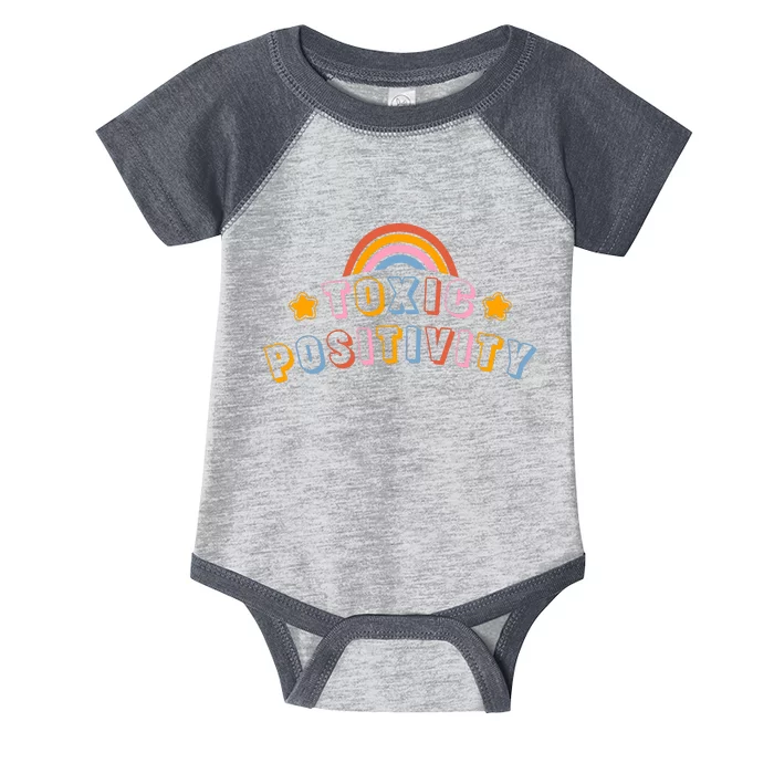 Toxic Positivity Infant Baby Jersey Bodysuit