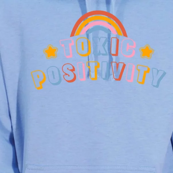 Toxic Positivity Unisex Surf Hoodie