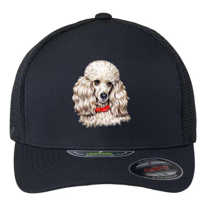 Toy Poodle Flexfit Unipanel Trucker Cap