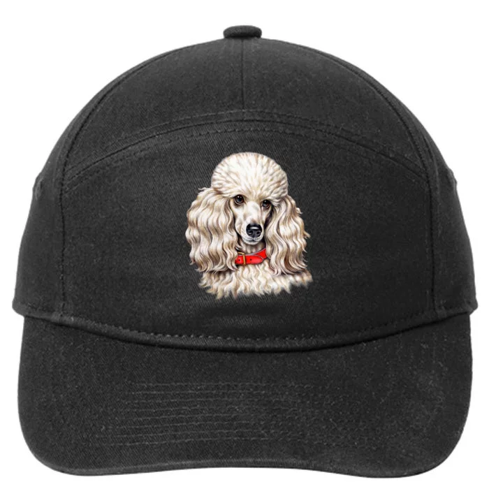 Toy Poodle 7-Panel Snapback Hat