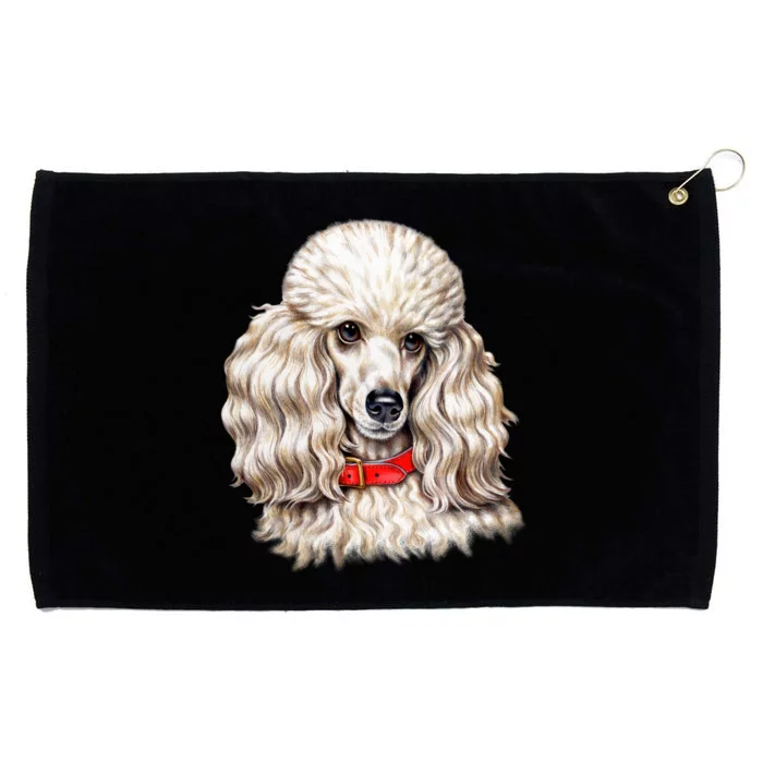 Toy Poodle Grommeted Golf Towel