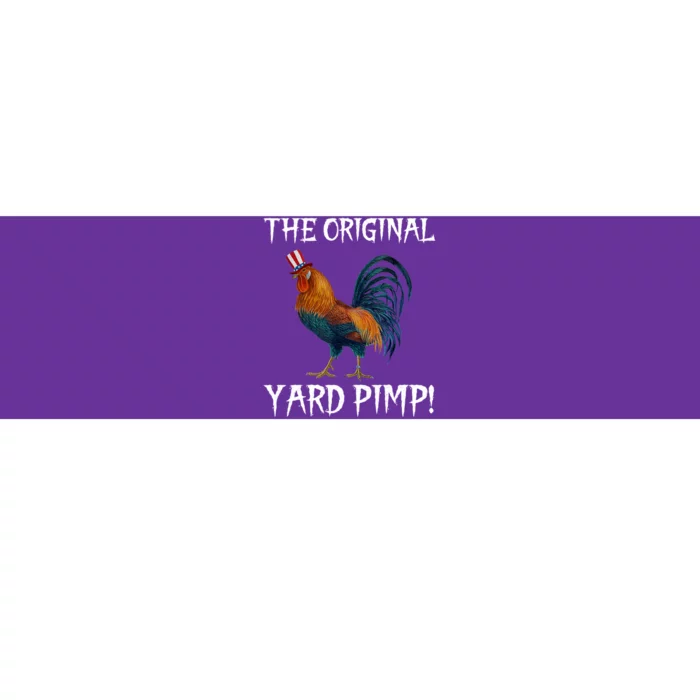 The Original Yard Pimp Bumper Sticker