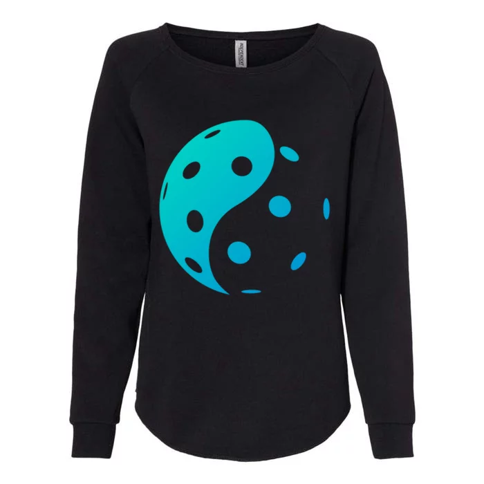 The Original Yin Yang Pickleball Gift Womens California Wash Sweatshirt