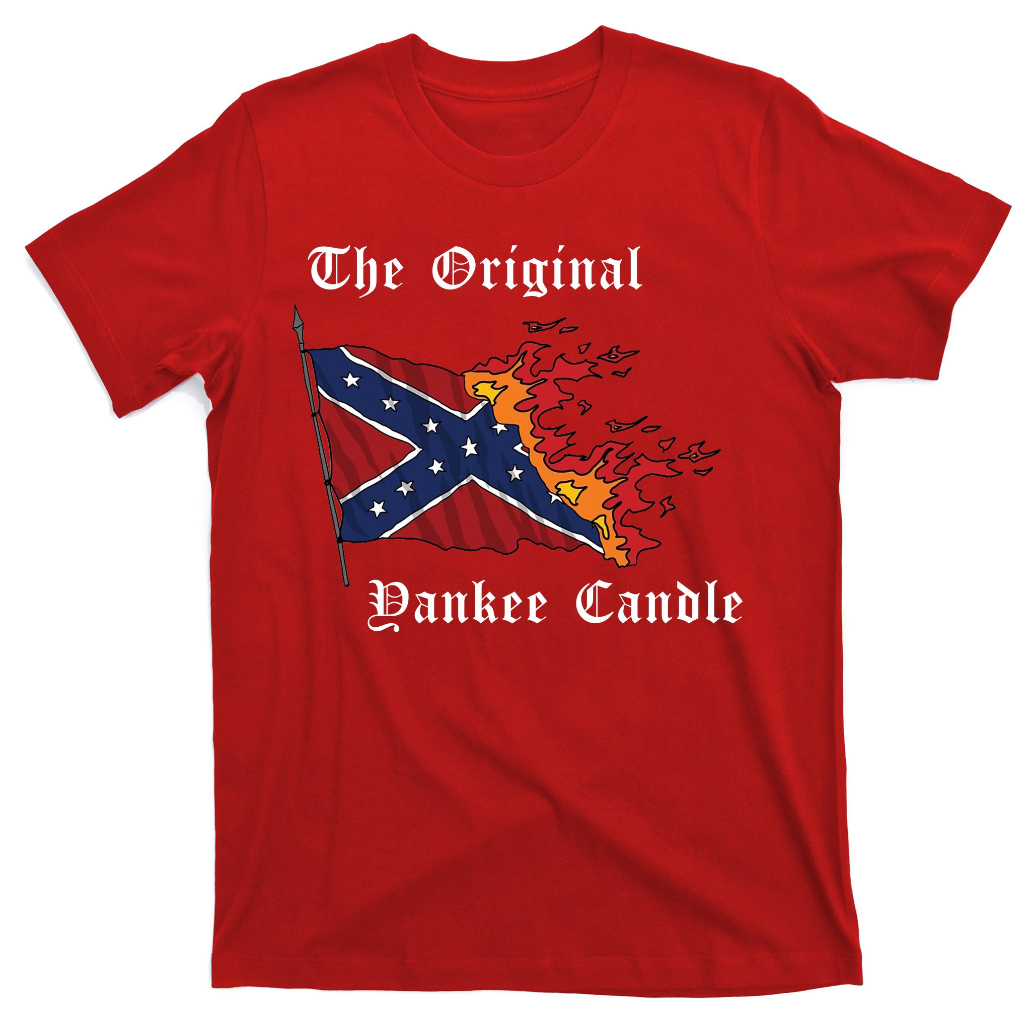 Confederate flag the original yankee candle shirt - Kingteeshop